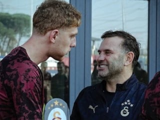 Okan Buruk, Metehan Baltacı'yı ziyaret etti