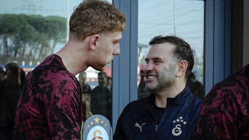 Okan Buruk, Metehan Baltacı'yı ziyaret etti