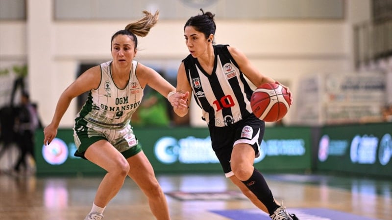 Beşiktaş'tan OGM Ormanspor'a 22 sayılık fark