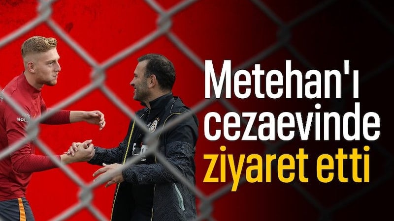 Okan Buruk, Metehan Baltacı'yı ziyaret etti