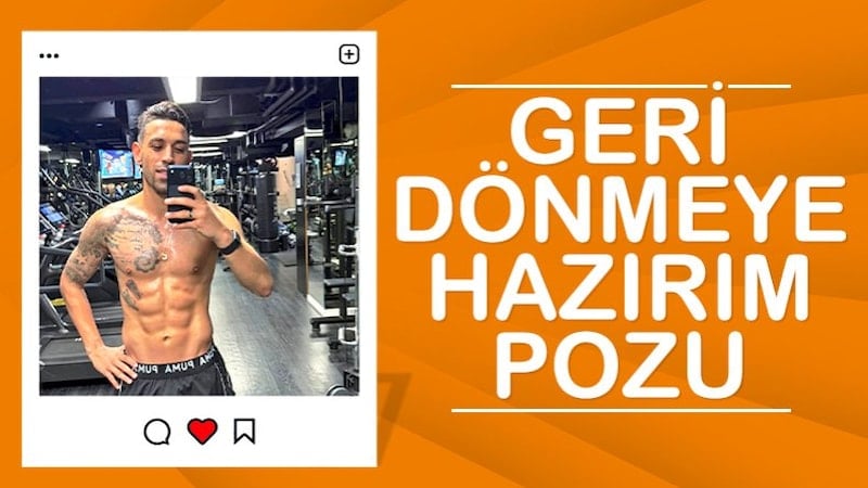 Kadro dışı kalan İrfan Can Kahveci'den spor salonunda paylaşım