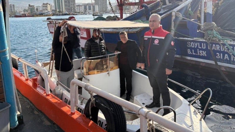 İskenderun balıkçı barınağında denetim