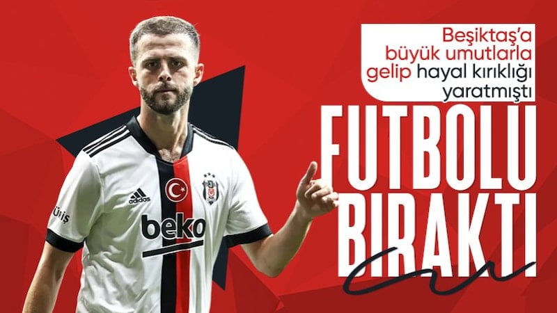 Miralem Pjanic futbolu bıraktı