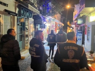 İzmir Çeşme'de yılbaşı önlemleri