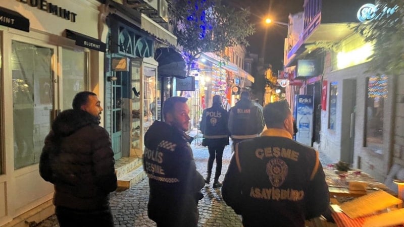 İzmir Çeşme'de yılbaşı önlemleri