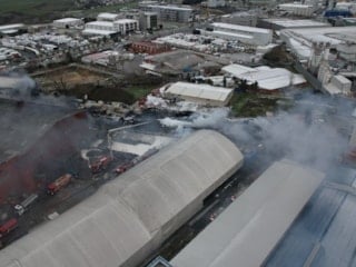 İstanbul Esenyurt'ta fabrika yangını