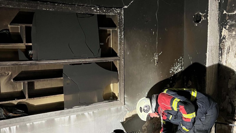 Aydın'da evde çıkan yangında ölümden döndü