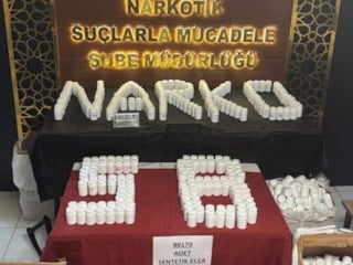 Sivas'ta 80 bin 170 sentetik uyuşturucu hap ele geçirildi