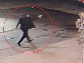 Kırıkkale'de akrabalar arasında silahlı kavga kamerada