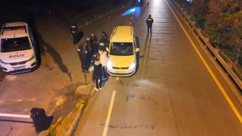 İstanbul'da emniyet ekiplerinden yılbaşı denetimi