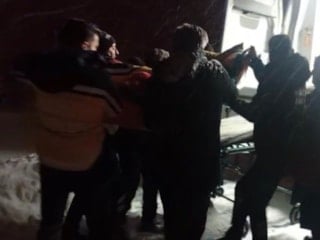 Ağrı'da ekipler 72 yaşındaki hasta için seferber oldu