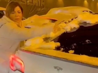 DEM Partili Meral Danış Beştaş, elektrikli araç kullanmaya başladı