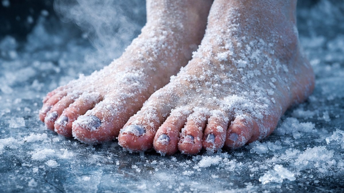 Buz kesen ayakların sebebine bakın! Eğer ısınmıyorsa...
