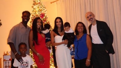 Davinson Sanchez ve Soner Sarıkadayı yeni yılı birlikte kutladı