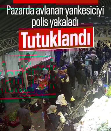 Bursa'da kaşla göz arasında hırsızlık yaptı: O şüpheliyi polis yakaladı