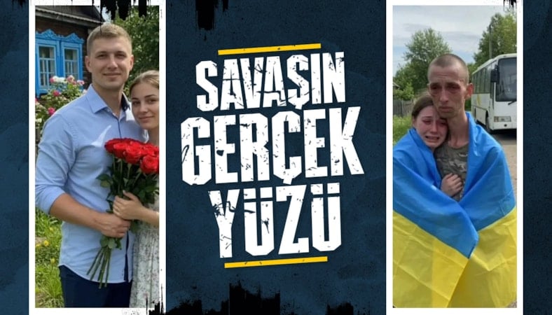 Ukrayna'da cepheden dönen askerin son hali