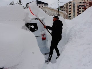 Bitlis'te 294 köy yolu kardan ulaşıma kapandı