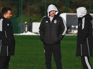Beşiktaş, Antalya kampı öncesi son antrenmanını İstanbul'da yaptı