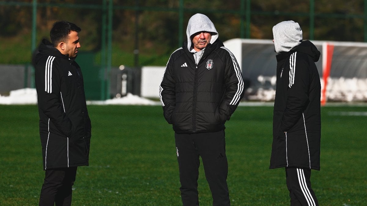 Beşiktaş, Antalya kampı öncesi son antrenmanını İstanbul'da yaptı