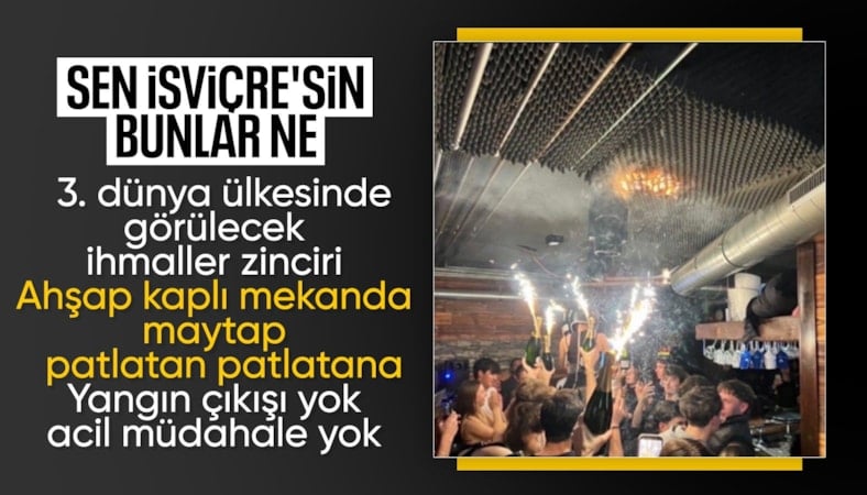 İsviçre'de 47 can alan yangınla ilgili yeni detaylar