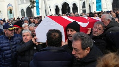 Gökmen Özdenak son yolculuğuna uğurlandı