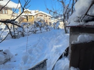 Karabük'te yaşlı bir kadın donmuş halde ölü bulundu