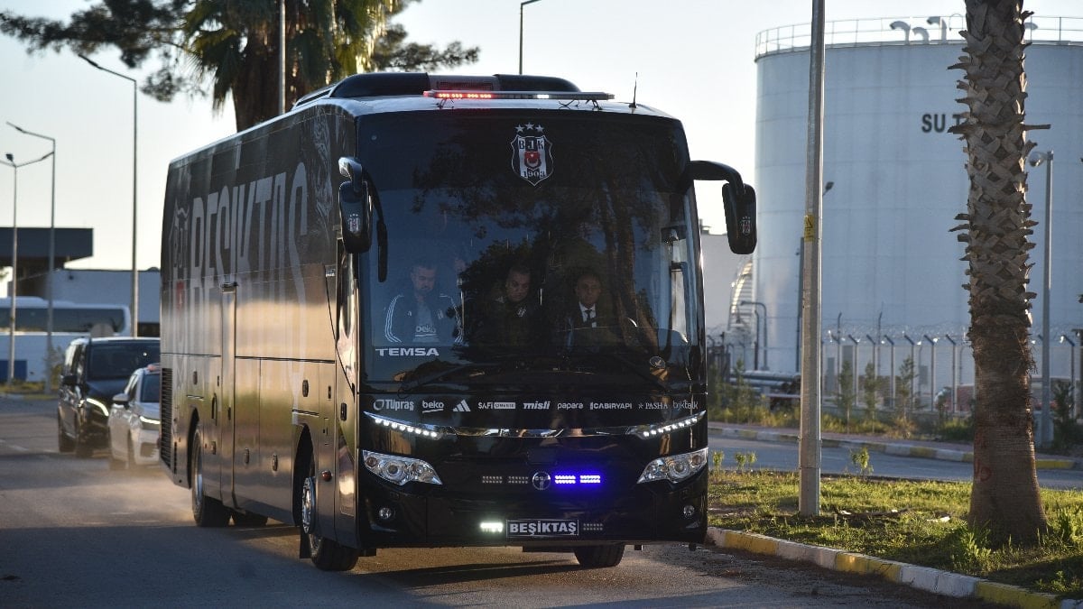 Beşiktaş, kamp için Antalya'da