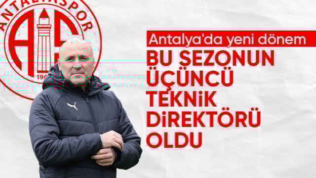 Antalyaspor'da Sami Uğurlu dönemi başladı