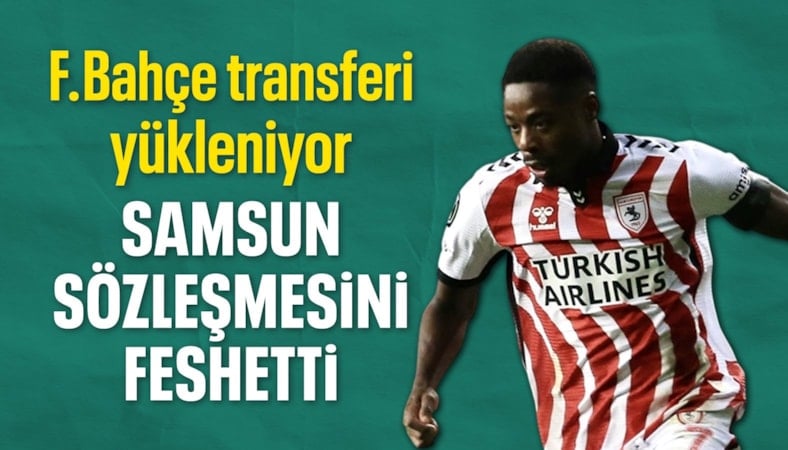 Samsunspor, Fenerbahçe'ye transfer olan Musaba'nın sözleşmesini feshetti