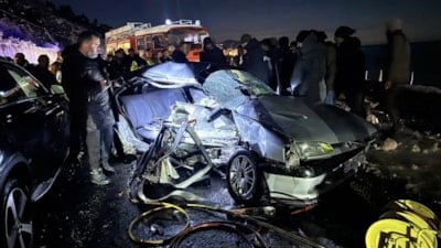 Sinop'ta feci kazada 3 kişi öldü