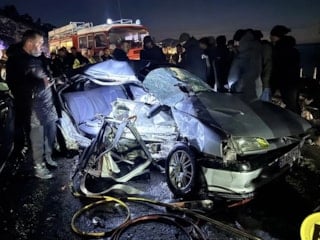 Sinop'ta feci kazada 3 kişi öldü