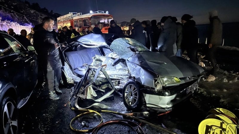 Sinop'ta feci kazada 3 kişi öldü