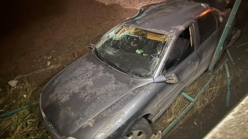 Hatay'da otomobil su kanalına uçtu: 3 yaralı