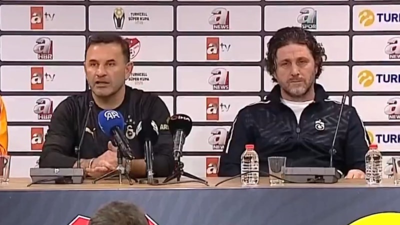 Süper Kupa yarı finali öncesi Galatasaray ve Trabzonspor'dan ortak mesaj