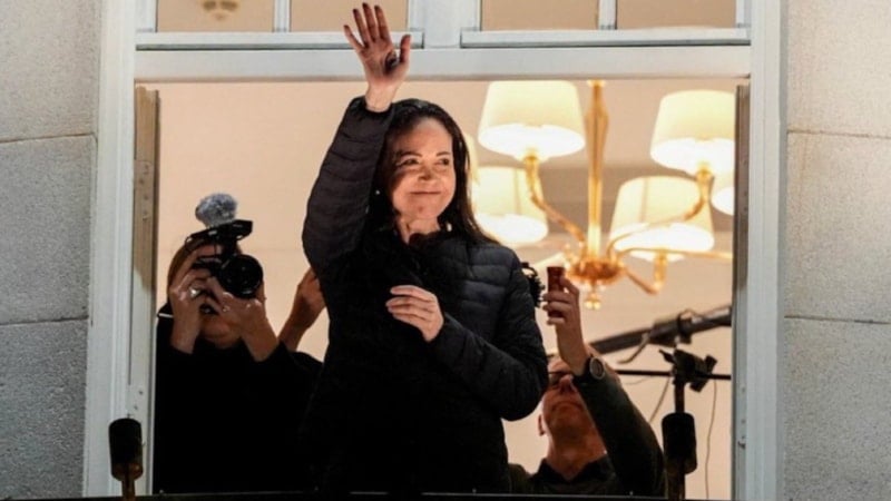 WP: Machado Nobel'i reddetseydi şimdi Venezuela başkanıydı