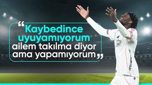 Tammy Abraham: Ben sadece oyuncu değil, Beşiktaş taraftarıyım
