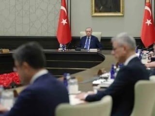 Yılın ilk kabine toplantısı Beştepe'de başladı