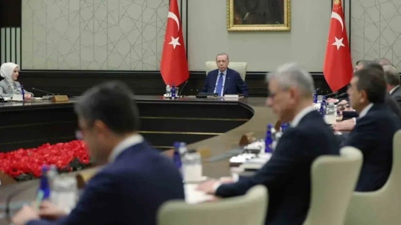 Yılın ilk kabine toplantısı Beştepe'de başladı