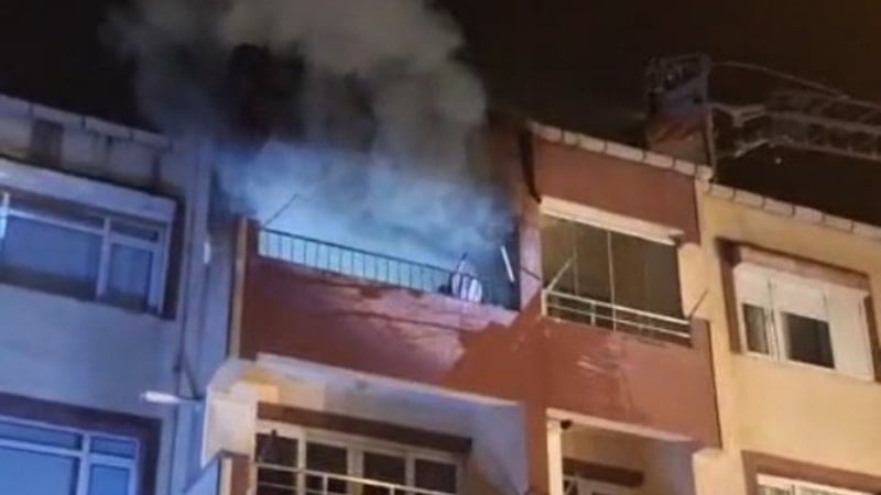 Kocaeli'de ev yangını