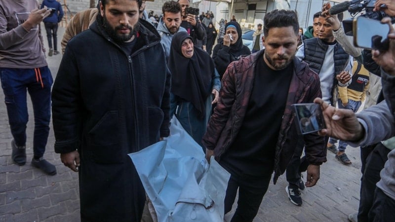 Gazze'de can kaybı 71 bin 391'e yükseldi