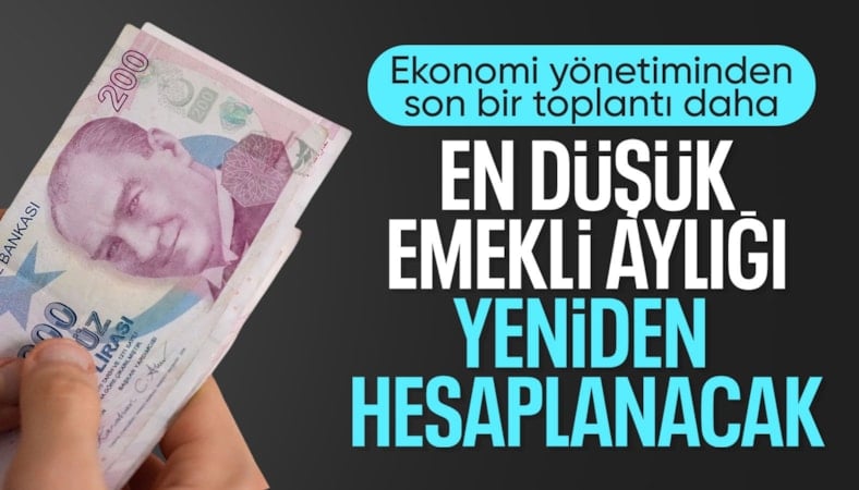 En düşük emekli aylığı için toplantı