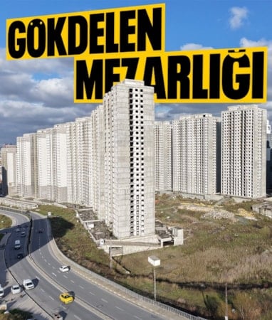 İstanbul'un "gökdelen mezarlığı"