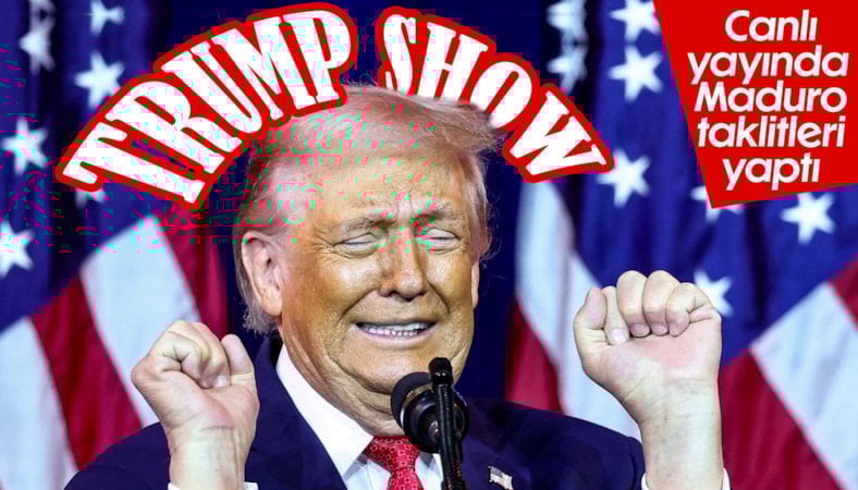 Donald Trump'tan Maduro taklidi