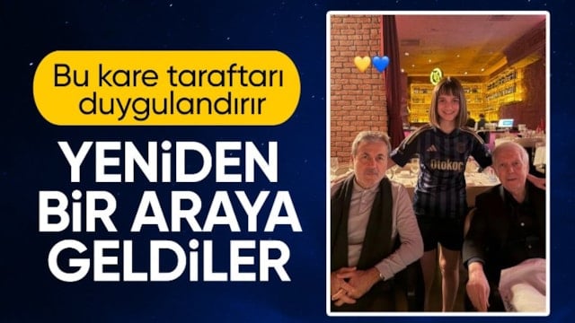 Aziz Yıldırım ve Aykut Kocaman bir araya geldi