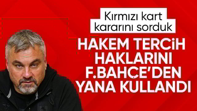 Thomas Reis: Hakem tercih haklarını Fenerbahçe'den yana kullandı