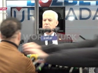 Bursa Büyükşehir Belediye Başkanı'na saldırı girişiminin en net görüntüleri