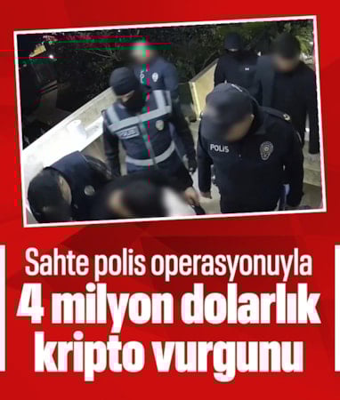 Antalya'da sahte polis operasyonuyla 4 milyon dolarlık kripto vurgunu yapıldı