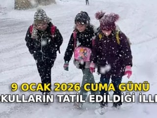 Valiliklerden 9 Ocak Cuma duyurusu: 2 ilde okullar tatil edildi