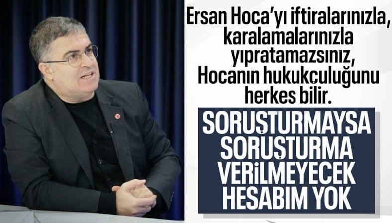 Ekol TV soruşturmasına dair Ersan Şen’den ilk açıklama: Şüphesiz maddi hakikate ulaşılacaktır