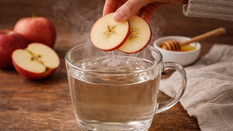 İngilizler bu yöntemle gribi unuttu: Kaynar suya 2 dilim atın...